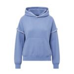 Mood & Vibe™ Teegan Crafty Cotton-Poly Boxy Hoodie - Image 2