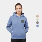Mood & Vibe™ Teegan Crafty Cotton-Poly Boxy Hoodie