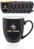 16 oz. Bistro Two-Tone Ceramic Custom Mugs