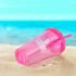 16 oz. Double Wall Acrylic Tumblers With Straws - Image 2