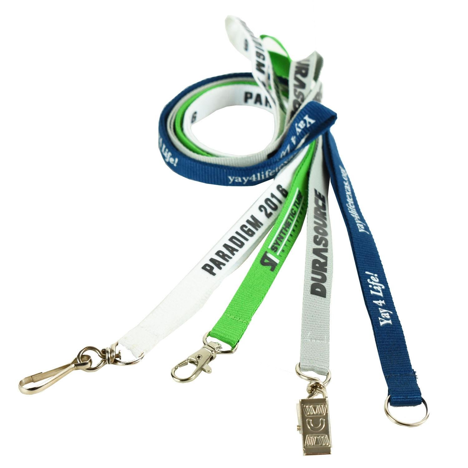 LPY12-Group 1/2" Polyester Lanyard - Image 1