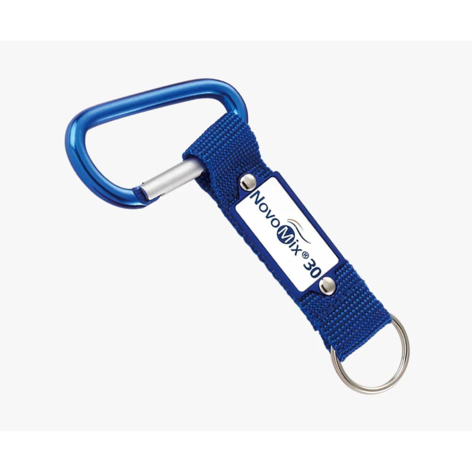 LPYAC-LPPC-LAN_CB58__93174-1-jpg 3/4" Aluminum Tag Carabiner Pocket Lanyards w/ Keyring - Image 1
