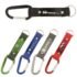 3/4" Aluminum Tag Carabiner Pocket Lanyards w/ Keyring - Image 2