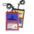NYLON TWO TONE WALLET WITH ROPE LANYARDS
