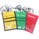 POLYESTER TWO POCKET FLAP WALLET