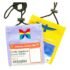 POLYESTER MEDIUM SIZE NECK WALLET