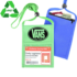 Polyester Single Pocket RPET Recycled Wallet - Image 2