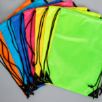 Single color Screen printing Drawstring bag-football fabric