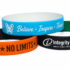 1/2"-Color Coat Silicone Wristband