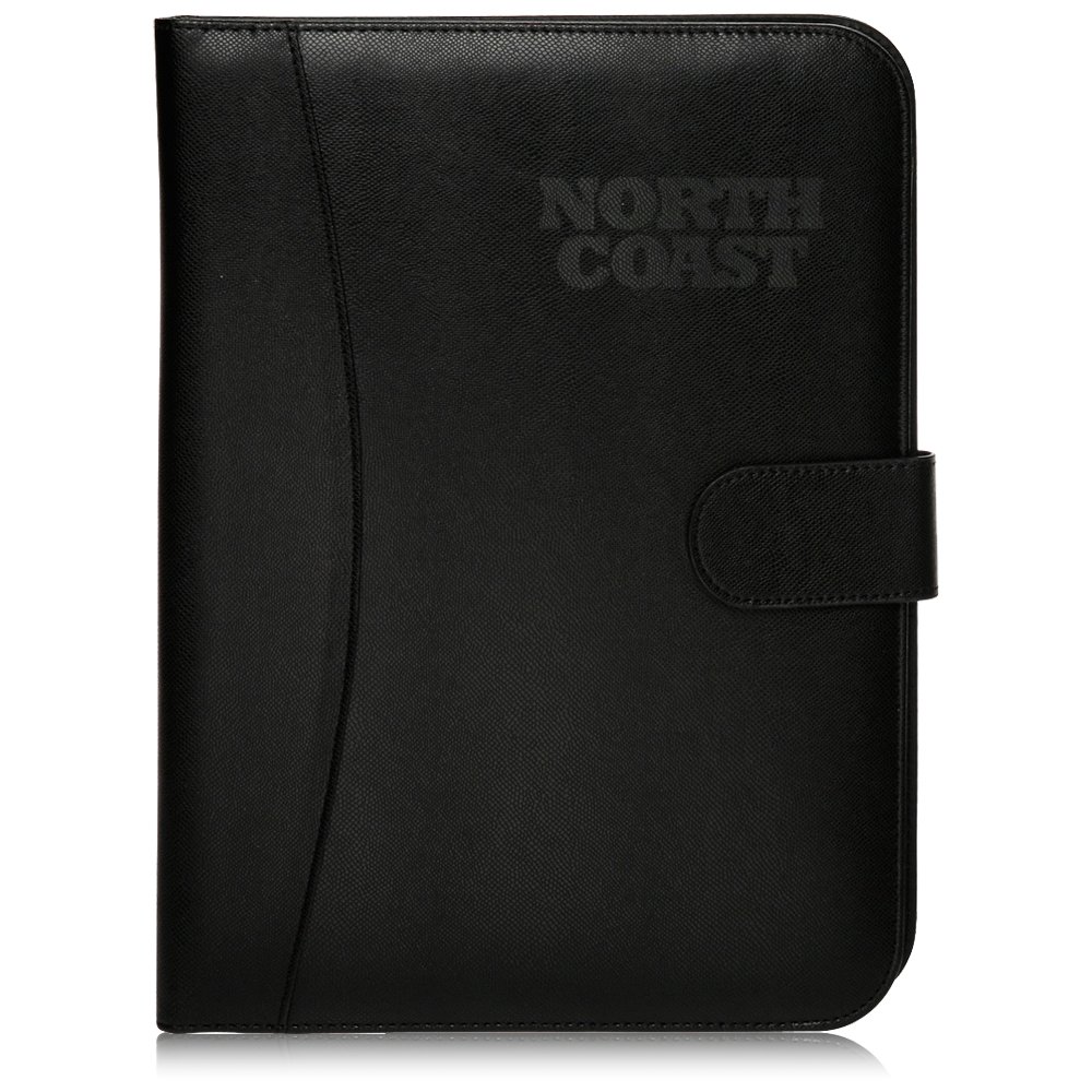 Debossed-prestige-black-leather-portfolios-pf54-gallery-zoom1688163120 Prestige Black Leather Portfolios - Image 1