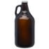 64 oz. Amber Glass Beer Growlers - Image 3