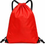 Solid color Heat printing Drawstring bag -football fabric
