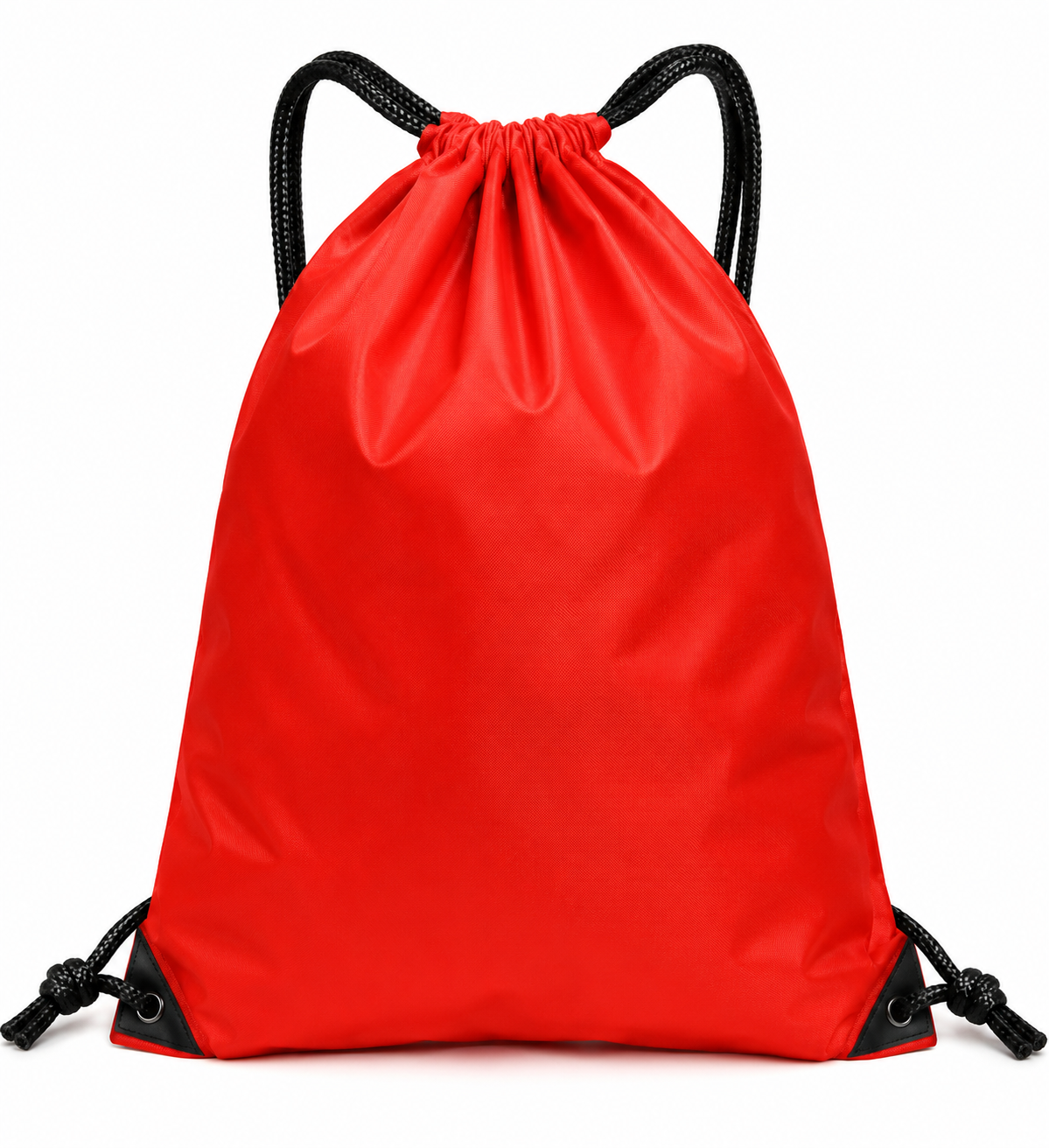 FDB03SP Solid color Heat printing Drawstring bag -football fabric - Image 1