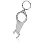 2-in-1 Bottle Opener Keychains