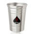 Stainless Steel Beer Cups 16 oz.
