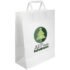 Large FSC Certified White Paper Bag - Image 3