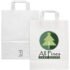 Large FSC Certified White Paper Bag