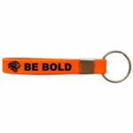 1/2" Silicone Color Filled Keytag
