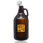 64 oz. Amber Glass Beer Growlers