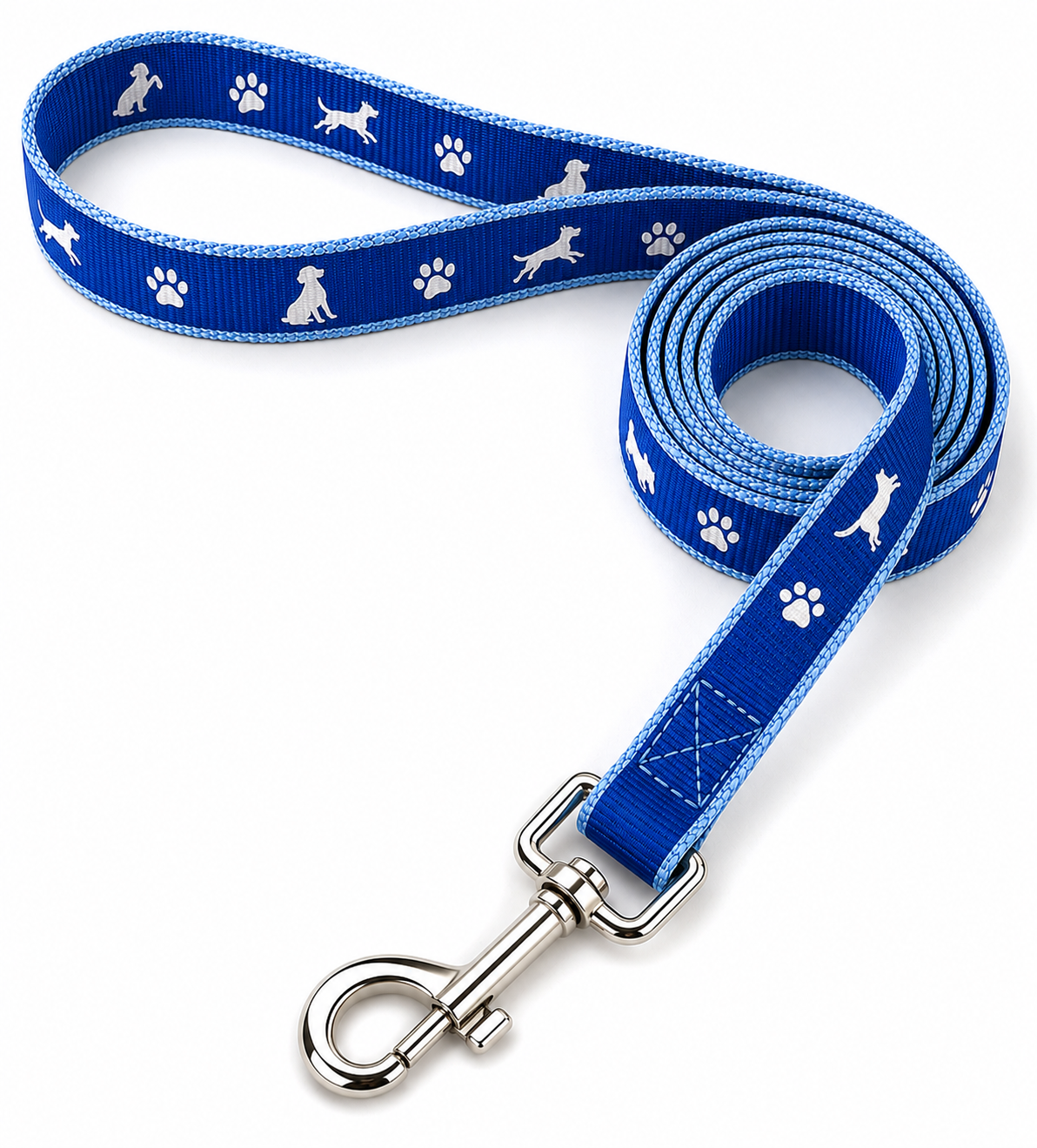 PL05 Two-layer Woven leash/ Metal Carabiner - Image 1
