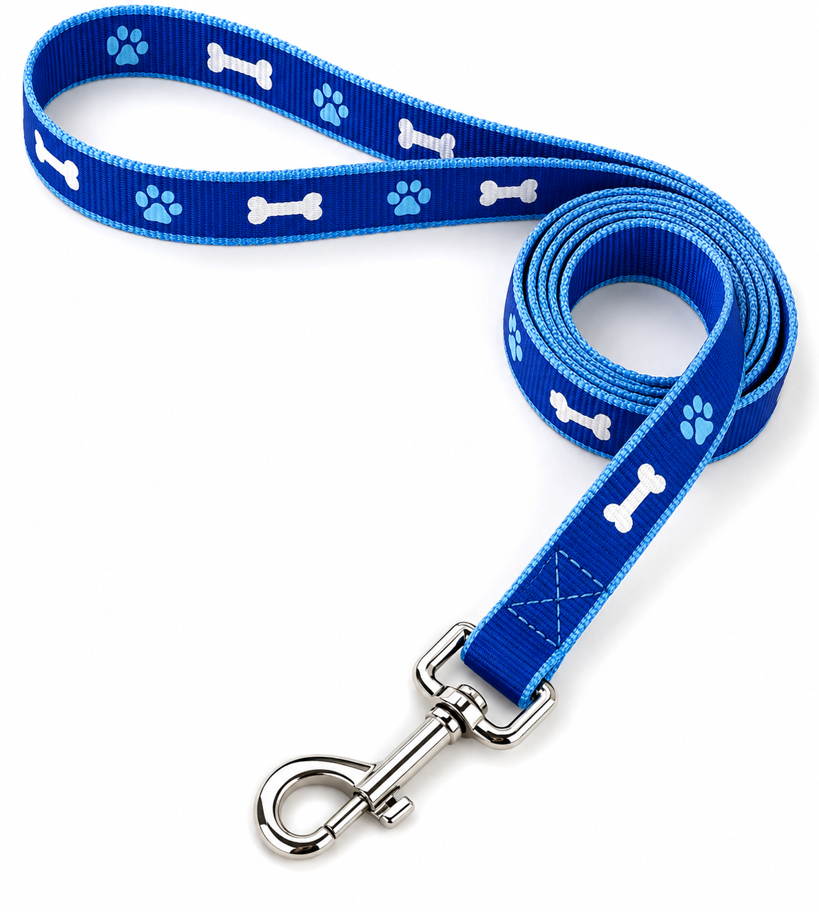PL06 Two-layer Woven leash/ Metal Carabiner - Image 1