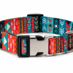 Sublimation Adjustable Pet Collar w/ Buckle Release