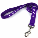Polyester RPET Eco-friendly Pet Leash w/ Metal Carabine