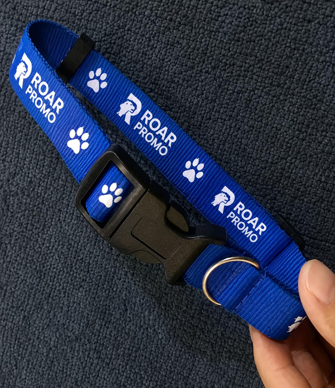 RPL06 RPET Polyester Eco-friendly Pet Collar w/ Buckle Release - Image 1