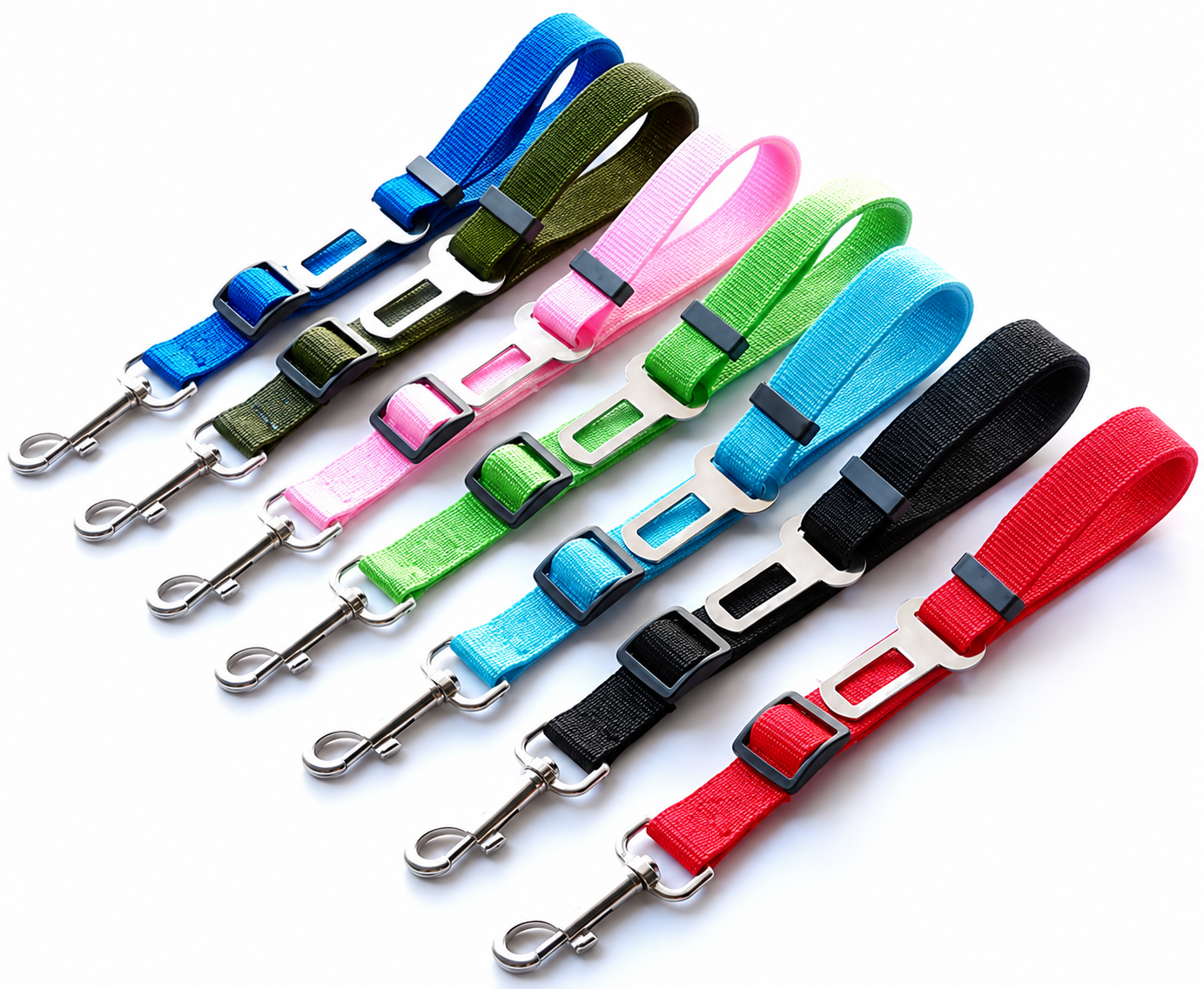 RPL10 RPET Eco-friendly Polyester Seatbelt Leash - Image 1