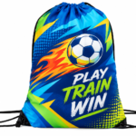 13.5"W X 16.5"H Dye sublimation Drawstring bag