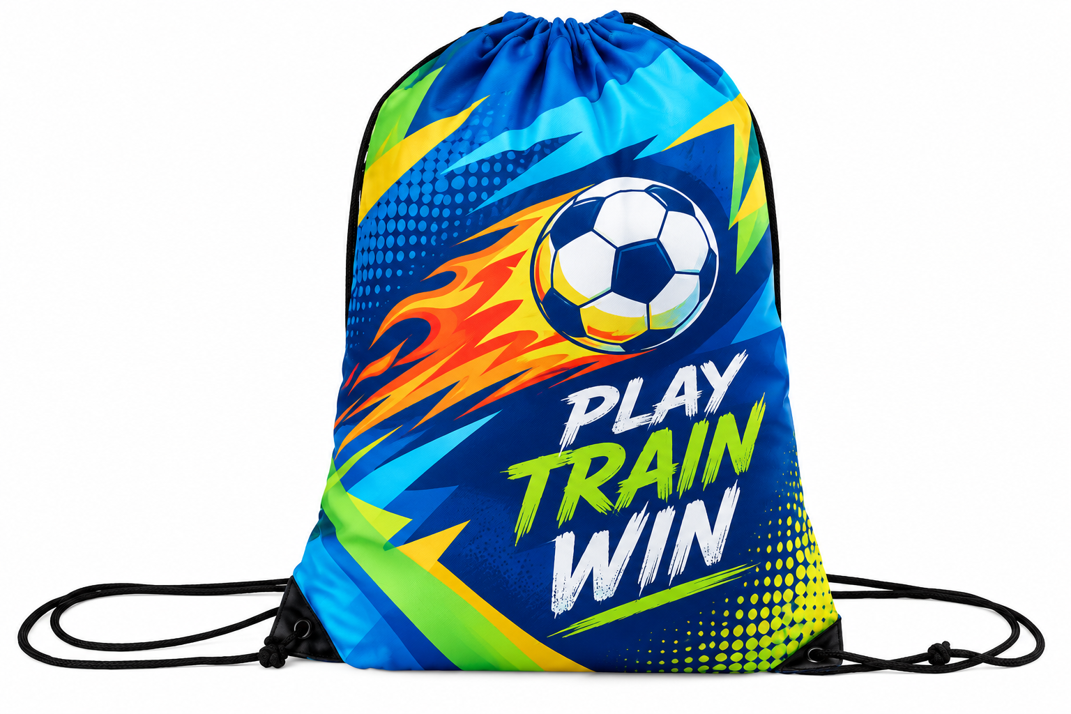 SDB1316 13.5"W X 16.5"H Dye sublimation Drawstring bag - Image 1