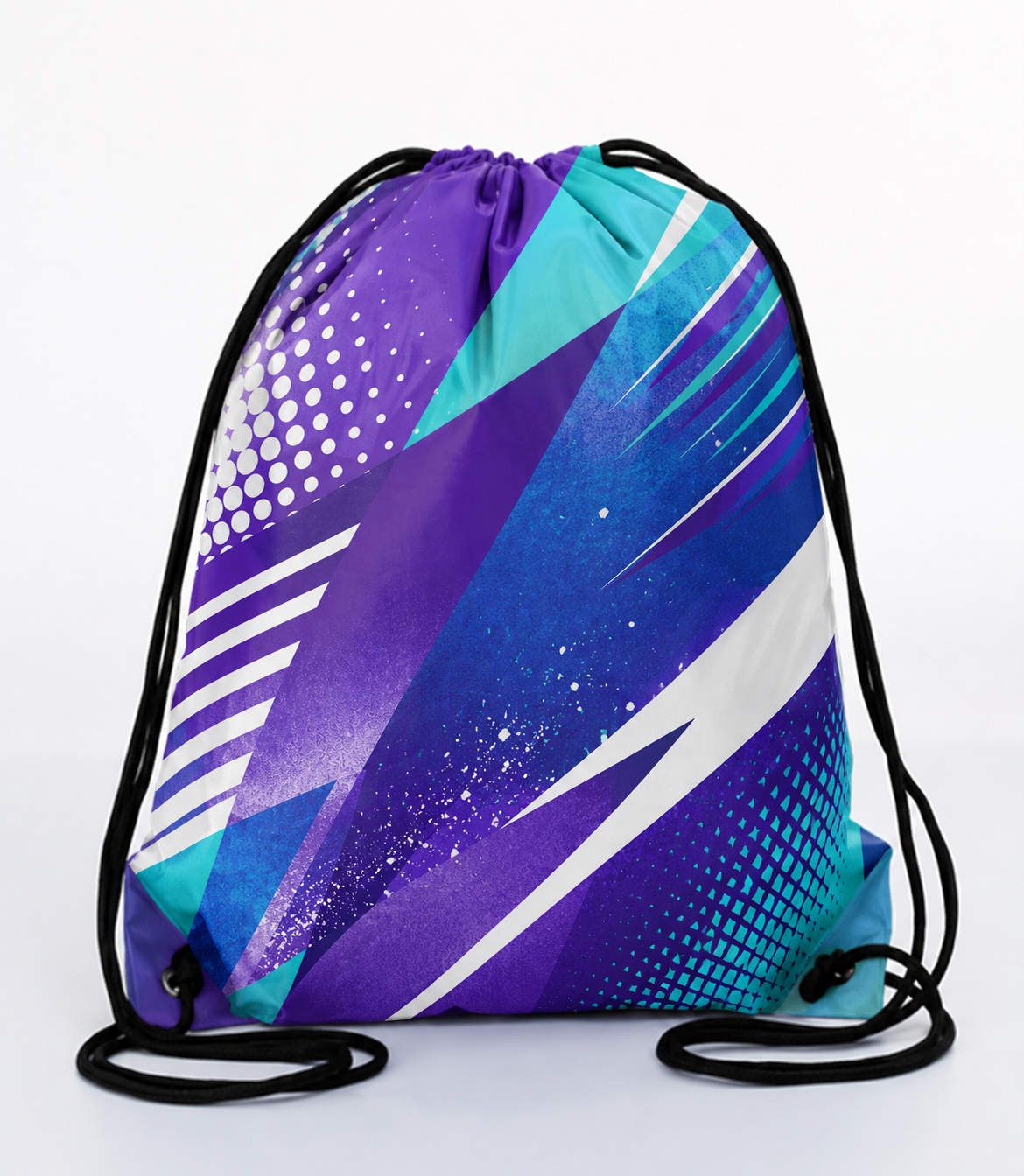 SDB1518C 15"W X 18"H Dye sublimation Drawstring bag /W non -woven bottom - Image 1