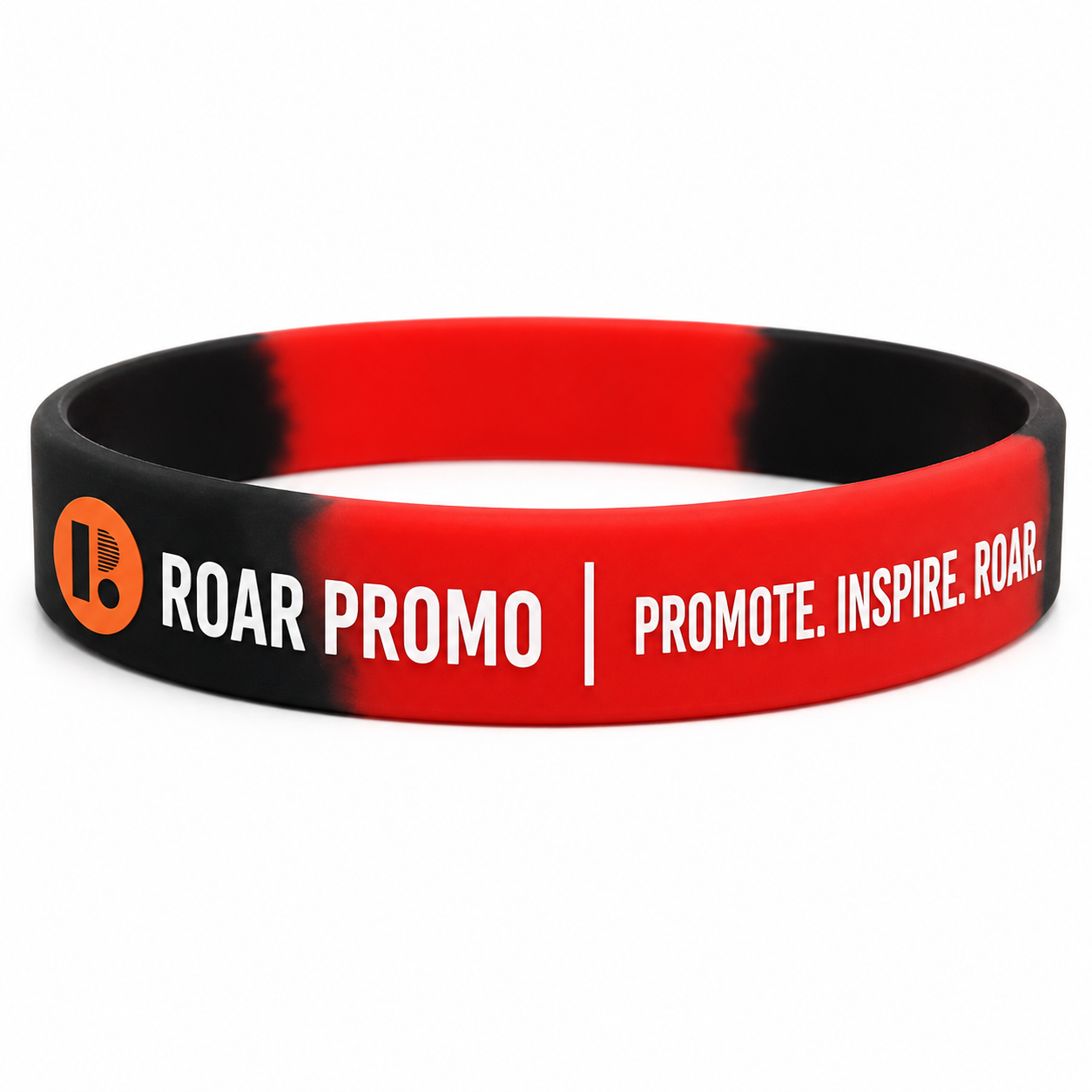 SWB07CF 1/2" Segmented Color Filled Wristband - Image 1