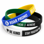 1/2" Segmented Printed Wristband