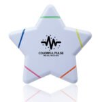 Star Shaped 5 Color Highlighters