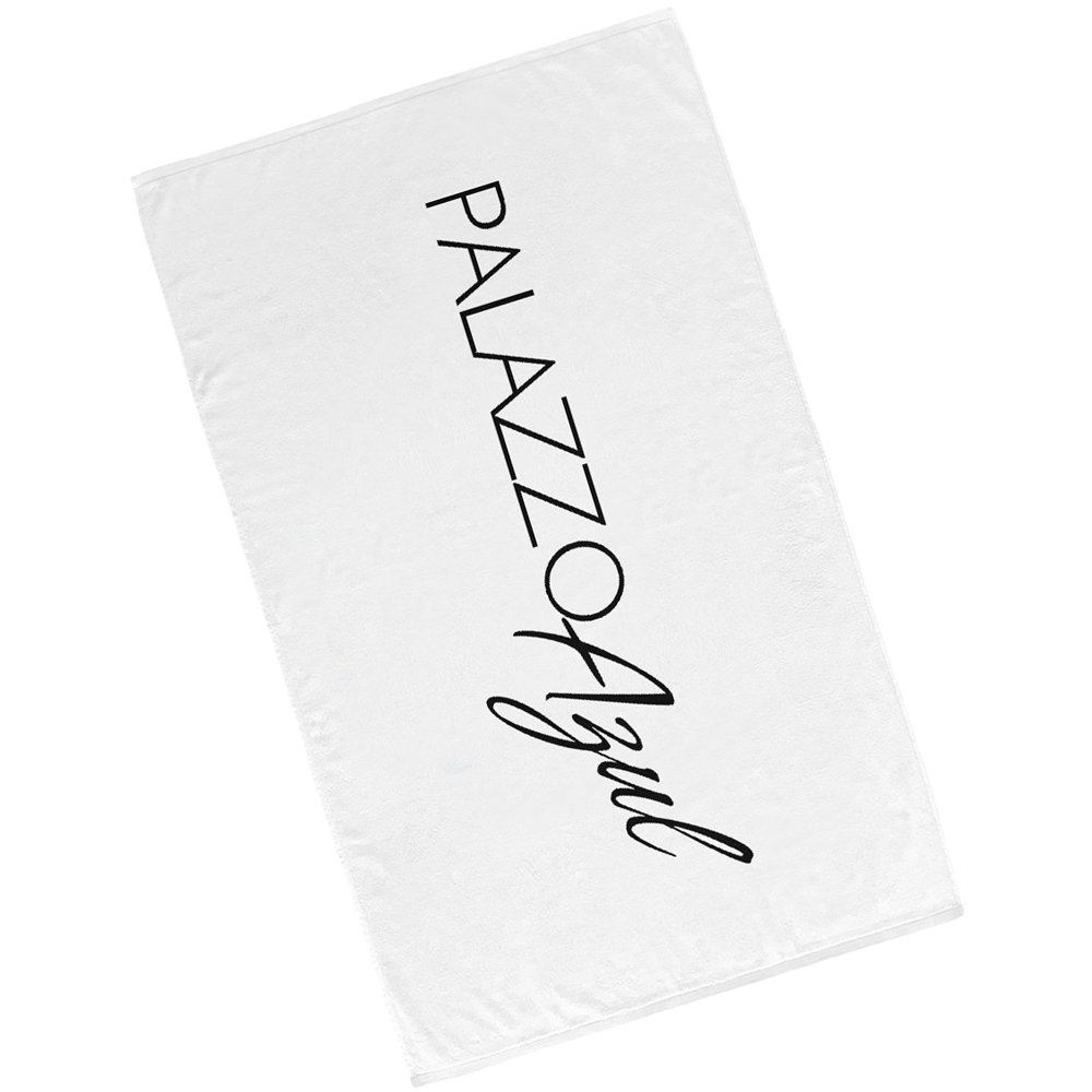 White-699265-drm005-white-zoom 60" x 35" White Luxury Beach Towels - Image 1