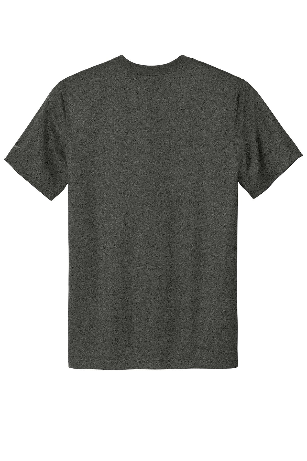 imgi_93_31907-DkSmokeHtr-6-NKDX8730DkSmokeHtrFlatBack-1200W Nike Swoosh Sleeve rLegend Tee - Image 1
