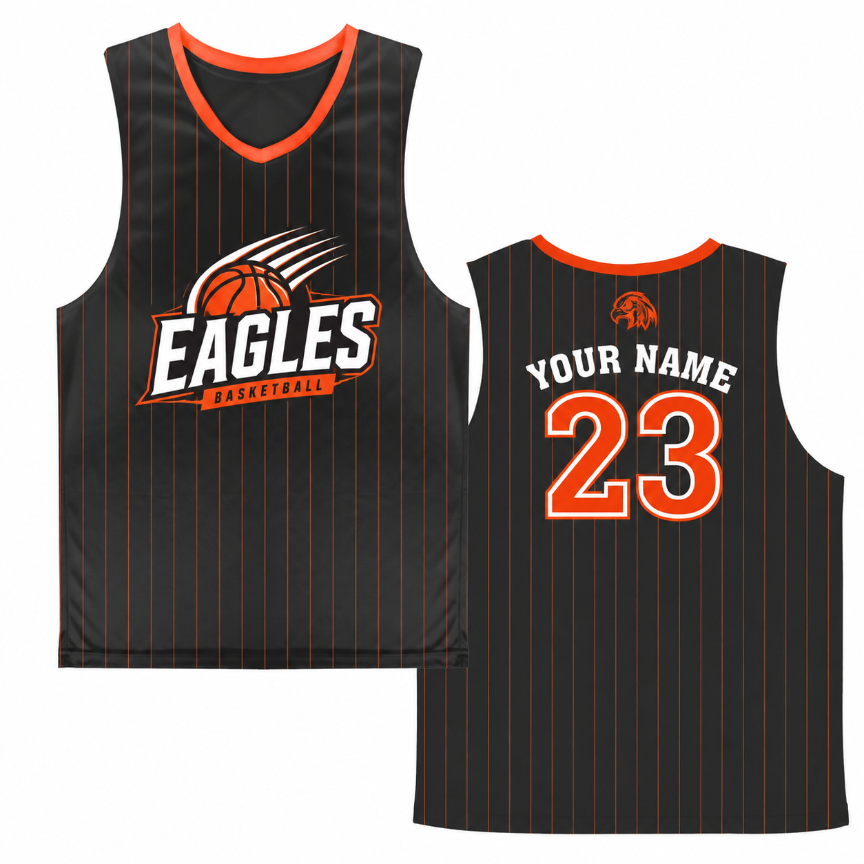 HPJ001 Fully Sublimated Reversible Basketball Jersey - Image 1