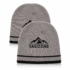 Acrylic Knit Beanies with Double Stripe