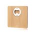Bamboo Coaster with Concealed Bottle Opener - Image 2