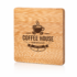 Bamboo Coaster with Concealed Bottle Opener