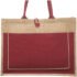 Cotton Pocket Jute Tote Bags - Image 2