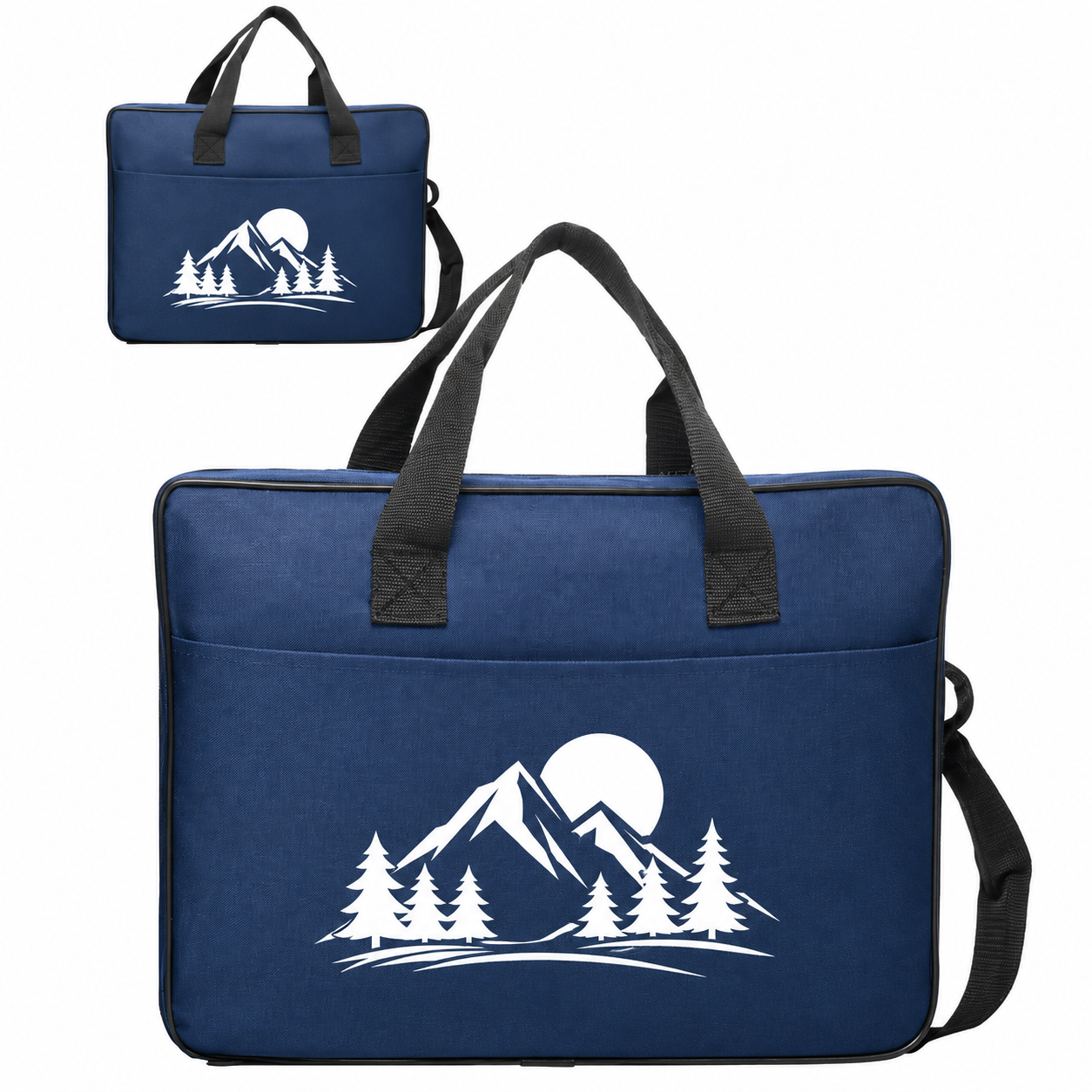 PMB01 Polyester Messenger Bags - Image 1