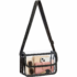 Clear PVC Messenger Bag Crossbody Stadium Approved Purse Bag